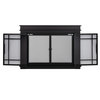 Pleasant Hearth Filmore Collection Fireplace Glass Door, Small