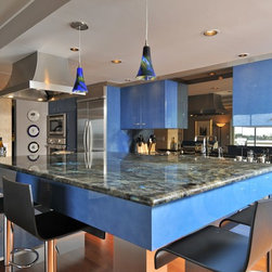 Electric Blue - Kitchen Cabinetry
