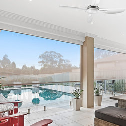 Motorised Outdoor Blinds - Outdoor Decor