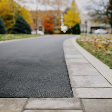 asphalt driveway edging