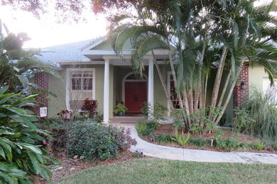 Transitional exterior home photo in Tampa