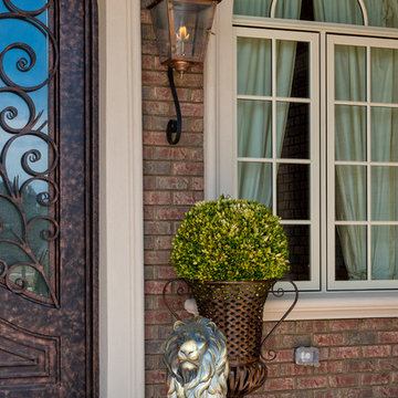 Salem Creek Tudor Brick House - North Carolina