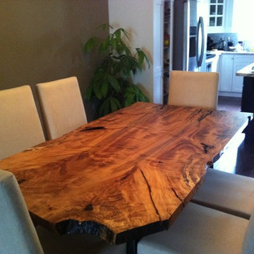 Maple Live Edge Dining Table