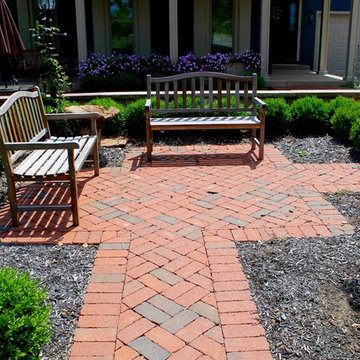 New Castle Indiana Front Yard Design