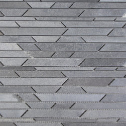 Grey ZigZag Stone Tile Mosaics - Home Accessories & Decor