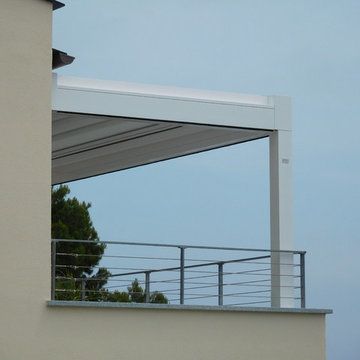Pergola Nomo, copertura ideale per una splendida terrazza sul mare