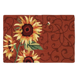 Sunflower & Bee BT011 Area Rug - Area Rugs