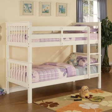Pavo Bunkbed Frame In White