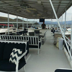 Into the blue house boat - Outdoor Sofas