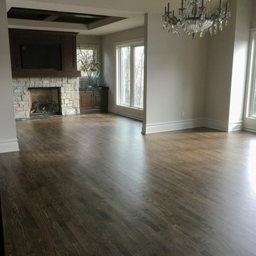 Chambers Residence - stone & hardwood