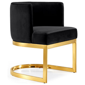 Gianna Velvet Dining Chair Contemporary Chairs Gianna Velvet Dining Chair Contemporary Chairs