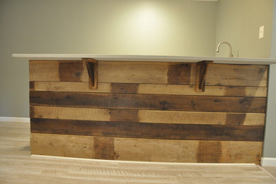 Example of a trendy home design design in DC Metro