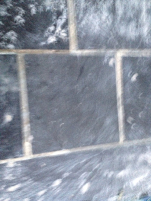 Advice how to remove paint from slate tile