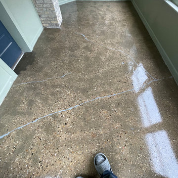 Small Patio Grind & Seal!
