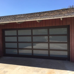Aluminum Full View Garage Doors - Products