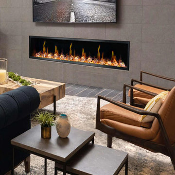Litedeer Homes Latitude 45" Smart Electric Fireplace with Diamond-like Crystals