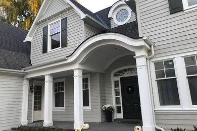 Transitional exterior home photo in Toronto