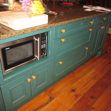 Short Hills, NJ Faux Painting Kitchen Cabinet Renovation