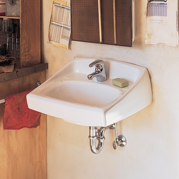 American standard 0355 012 lucerne 20 1 2 wall mounted porcelain