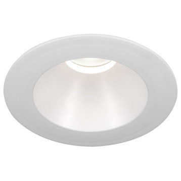 Oculux 3.5" LED Round Open Reflector Dead Front Spot 3000K, Light, Haze White