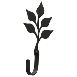 Contemporary Wall Hooks by Wrought Iron Haven
