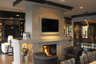 Contemporary Fireplace Surrounds