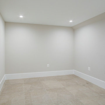 Basement remodeled with bedroom space and extra closet space, Spring Road