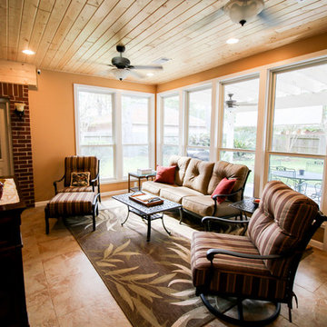 Sunroom and Breezeway Project in Cypress TX