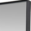 Renwil Inc Greer - 35.5" Medium Square Mirror, Black Finish