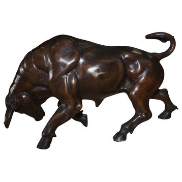 Bronze Small Wall Street Bull Statue