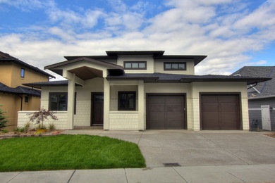 Large white exterior home photo in Vancouver