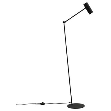 Black Adjustable Floor Lamp, Riviera Maison Morriston