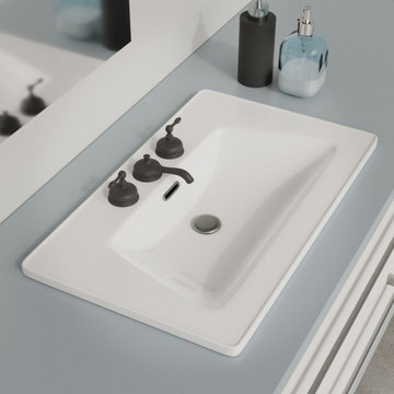 Bathroom Drop-in Sink Self-Rimming Lydia Design
