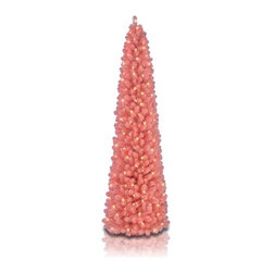 Pink Lemonade Pencil Tree - Holiday Decorations