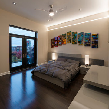 Reveal Plaster-In Linear LED System by Pure Lighting