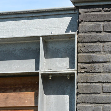 Detail staalconstructie