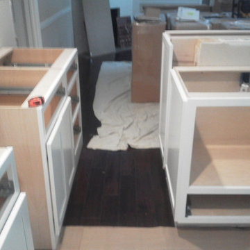 Stacy M Custom Kitchen Flooring + Bump out
