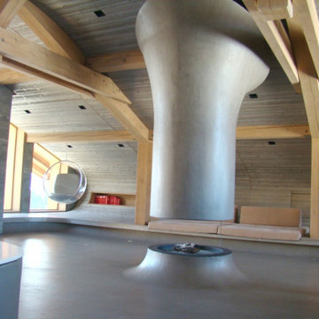 Béton ciré taloché
