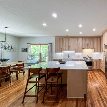 Contemporary Kitchen with Scandinavian Design Style