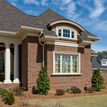 Salem Creek Tudor Brick House - North Carolina