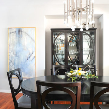 Glamorous Living and Dining Room