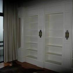 Library Wall Unit - Display And Wall Shelves 