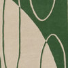 Aria/Green Rug, 7.9x10.6