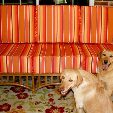 Labs Love Deep Seating Rattan Sofa Cushions