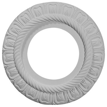 9"OD x 4 1/2"ID x 1/2"P Claremont Ceiling Medallion, Fits Canopies up to 5 5/8"