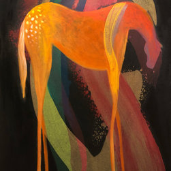 Orange Charger - Paintings