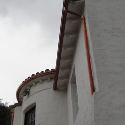 Radius Copper Half Round Gutter - Products