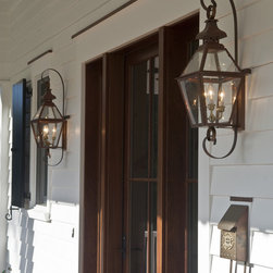 The Tradd Street II Lantern - Outdoor Wall Lights And Sconces