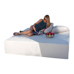 Home Infatuation - Modern Outdoor Play Pad Daybed - Outdoor Chaise Lounges