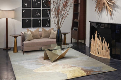 Inspiration for a living room remodel in Other